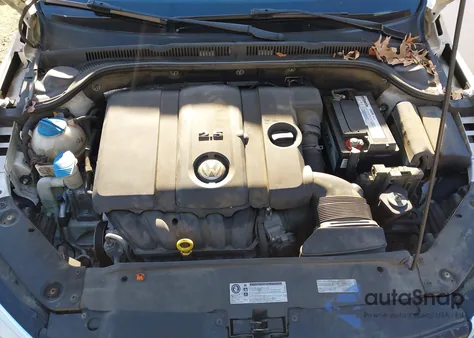 2013 Volkswagen Jetta 2.5L Se из США, поврежденный, VIN 3VWDP7AJ0DM440118